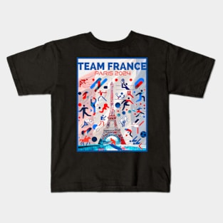 Team France - Paris 2024 Kids T-Shirt